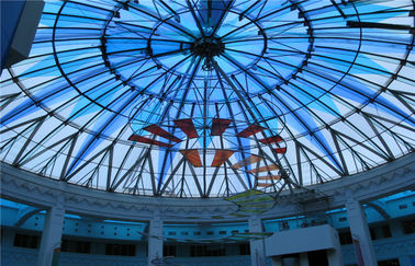 สีแฟลต / โค้งกระจกนิรภัยสำหรับ Skylight ตกแต่ง CE