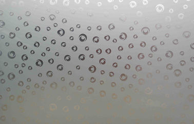 กรดแกะสลักลวดลายกระจกนิรภัยสำหรับ Frosted CE ตกแต่ง