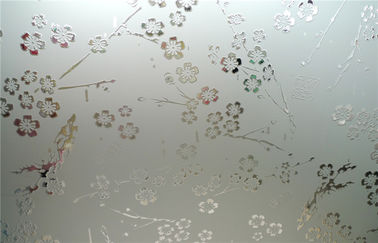กรดแกะสลักลวดลายกระจกนิรภัยสำหรับ Frosted CE ตกแต่ง