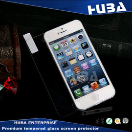 8-9H จริงหน้าจอกระจกนิรภัยป้องกันความปลอดภัยของฟิล์มกระจกสำหรับ iPhone 5 5s 5c
