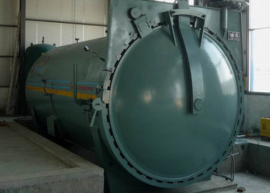 กระจกลามิเนต Autoclave สำหรับสารเคมีอุตสาหกรรม / แก้วผลิต Autoclave